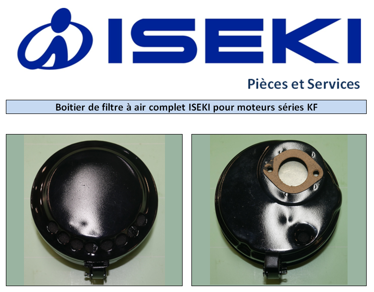 Boitier de filtre à air ISEKI pour moteurs séries KF